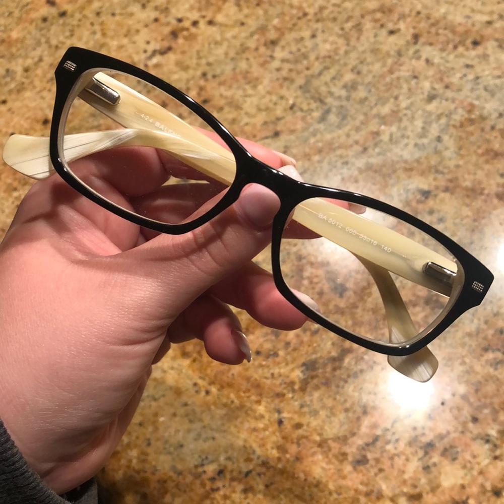 Two-tone Balenciaga eyeglass frames